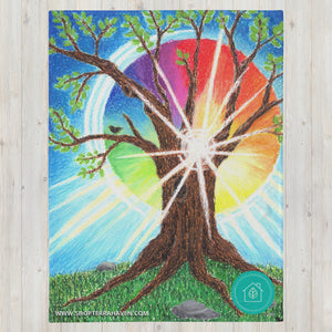 Tree of Light Throw Blanket - $43.99-64.99 (each)